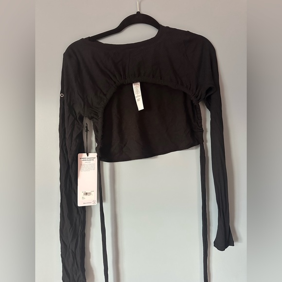 New Alo Ribbed Manifest Long Sleeve - Picture 2 of 3